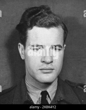 Oslo? Olav Tradin, Norwegian Flyer who crashed in Skagerak with a Norwegian Spitfire flight on May 10, 1949. For his efforts during World War II he was awarded the War Cross Cross Photo; Ntb Stock Photo