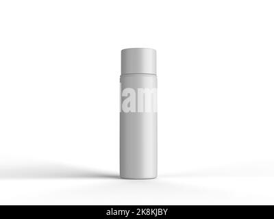Glossy Spray Bottle 3D Rendering Stock Photo