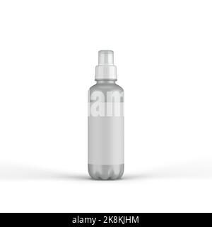 Plastic Pet Drink Bottle 3D Rendering Stock Photo