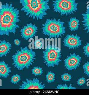 A seamless pattern of abstract shapes - great for a background Stock Vector