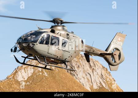 A Eurocopter EC635 (Airbus Helicopters H135M) military