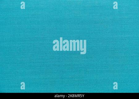 Abstract background, turquoise fabric texture Stock Photo
