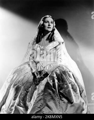 Joan Fontaine Jane Eyre Director: Robert Stevenson USA, 1943 based on the novel by Charlotte Brontë Stock Photo