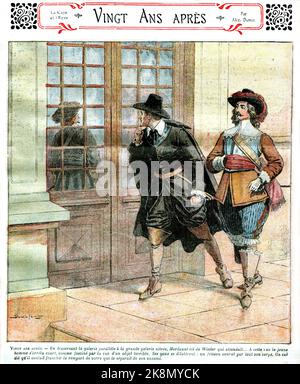 Twenty Years After' (French: Vingt ans après), sequel to The Three Musketeers 19th century Alexandre Dumas Private collection Stock Photo