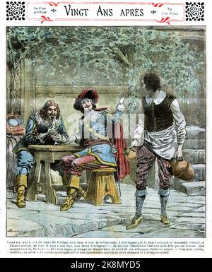 Twenty Years After' (French: Vingt ans après), sequel to The Three Musketeers 19th century Alexandre Dumas Private collection Stock Photo