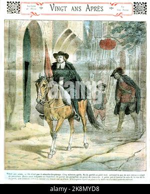 Twenty Years After' (French: Vingt ans après), sequel to The Three Musketeers 19th century Alexandre Dumas Private collection Stock Photo