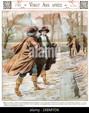 Twenty Years After' (French: Vingt ans après), sequel to The Three Musketeers 19th century Alexandre Dumas Private collection Stock Photo