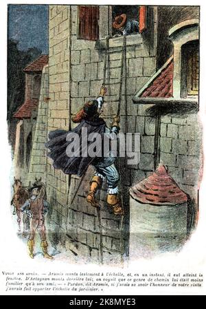 Twenty Years After' (French: Vingt ans après), sequel to The Three Musketeers 19th century Alexandre Dumas Private collection Stock Photo