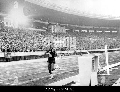 Beitostølen 1971 Abebe Bikila from Ethiopia, twice Olympic champion in ...