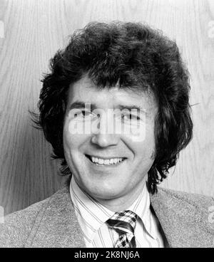 Oslo 197511: Egil Teige, NRK, photographed November 1975. Photo: Henrik