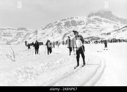 Beitostølen 1971 Abebe Bikila from Ethiopia, twice Olympic champion in ...