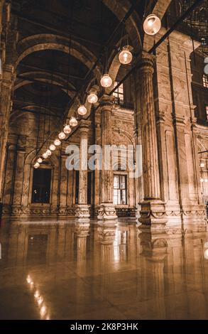 Architecture Beauty of Mohamed Ali's Mosque Stock Photo