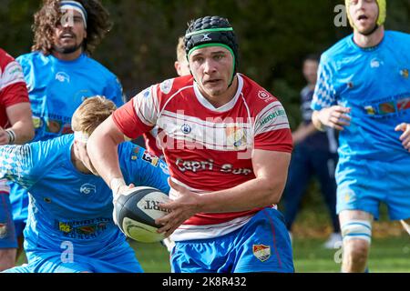 2022/23 DRV BL1 | München RFC vs Heidelberger RK.  CARRIER Manuel (Heidelberger RK HRK07) Stock Photo