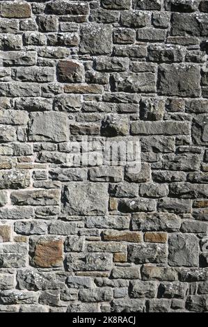 Vintage Old Brick Stone Wall, Background Texture Stock Photo