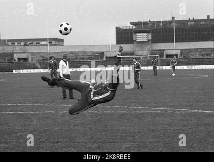 Oslo August 14, 1979. Tor Egil Johansen, Skeid, coach at Ullevaal Stadium. Photo; Bjørn Sigurdsøn / NTB / NTB. Stock Photo