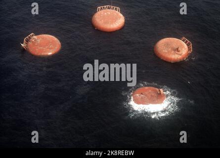 North Sea 19800328 The accident with the oil drilling platform ...