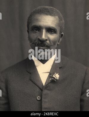 George Washington Carver (1864 – 1943) American agricultural scientist and inventor who promoted alternative crops to cotton and methods to prevent soil depletion. Stock Photo