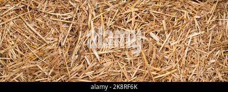 Straw Shape Border a bunch of straw as border, panorama or background Stock Photo - Alamy
