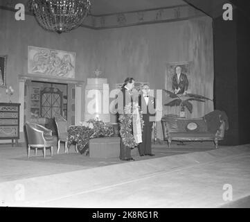 Oslo, 19521124. The opening of the Folketeateret. The Folketeater's ...
