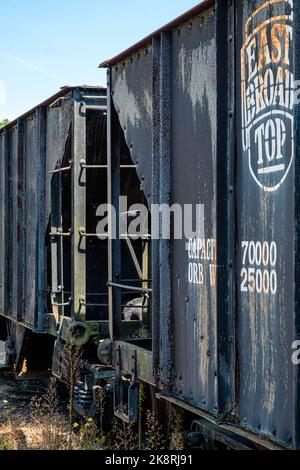 East Broad Top Railroad and Coal Company, Rockhill Furnace, PA Stock Photo