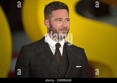 Rome, Italy. 22nd Oct, 2022. ROME, ITALY - OCTOBER 22:Luke Macfarlane attends the Red Carpet for 'Bros' during the 17th Rome Film Festival at Auditorium Parco Della Musica on October 22, 2022 in Rome, Italy. Credit: dpa/Alamy Live News Stock Photo