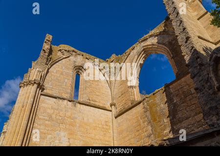 Magnificent ruins of the 16th century monastery of San Anton - Castrojeriz, Castile and Leon, Spain Stock Photo