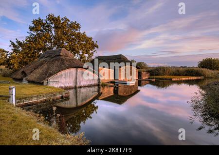 Hickling Broad, Stalham, Norfolk, England, United Kingdom Stock Photo