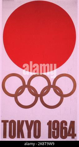 poster-olympic-in-tokyo-1964-