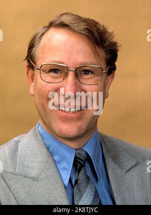 Oslo November 1977. Storting representative, Møre og Romsdal (V) Hans Hammond Rossbach. Photo: Bjørnsigurdsøn NTB / NTB Stock Photo