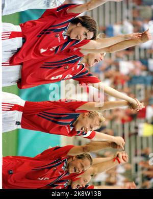 Atlanta. Bronze Final Norway - Brazil (2-0). - The Norwegian football girls cheer for bronze in the Atlanta Olympic Games. Photo; Lise Åserud / NTB  Olympic / Atlanta / Football / Women / Norway / Stock Photo