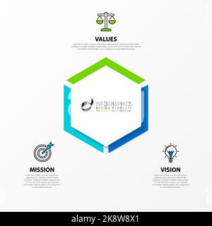 Infographic design template. Creative concept with 3 steps. Can be used for workflow layout, diagram, banner, webdesign. Vector illustration Stock Vector
