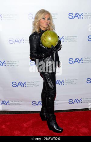 New York, USA. 24th Oct, 2022. Orfeh attends Paul Rudd's 9th Annual All-Star Bowling Benefit for The Stuttering Association for the Young held at Bowlero Chelsea Piers in New York, NY, on October 24, 2022. (Photo by Efren Landaos/Sipa USA) Credit: Sipa USA/Alamy Live News Stock Photo