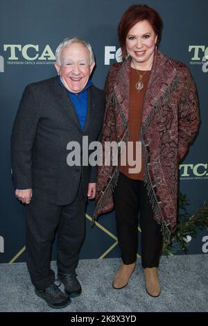 Pasadena, United States. 24th Oct, 2022. (FILE) Leslie Jordan Dead At 67 on October 24, 2022. PASADENA, LOS ANGELES, CALIFORNIA, USA - FEBRUARY 06: American actor, writer and singer Leslie Jordan (Leslie Allen Jordan) and American actress Vicki Lawrence arrive at the FOX Winter TCA 2019 All-Star Party held at The Fig House on February 6, 2019 in Pasadena, Los Angeles, California, United States. (Photo by Xavier Collin/Image Press Agency) Credit: Image Press Agency/Alamy Live News Stock Photo
