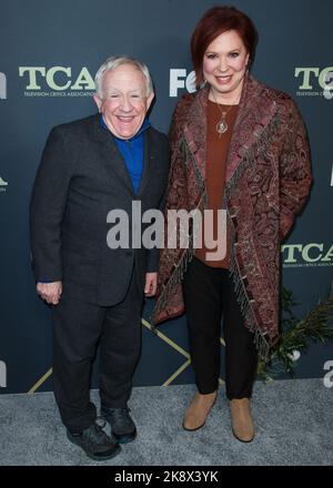Pasadena, United States. 24th Oct, 2022. (FILE) Leslie Jordan Dead At 67 on October 24, 2022. PASADENA, LOS ANGELES, CALIFORNIA, USA - FEBRUARY 06: American actor, writer and singer Leslie Jordan (Leslie Allen Jordan) and American actress Vicki Lawrence arrive at the FOX Winter TCA 2019 All-Star Party held at The Fig House on February 6, 2019 in Pasadena, Los Angeles, California, United States. (Photo by Xavier Collin/Image Press Agency) Credit: Image Press Agency/Alamy Live News Stock Photo