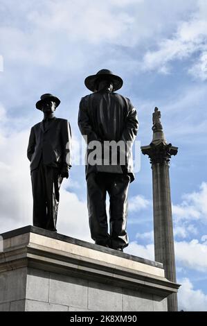 Antelope by Samson Kambalu of Malawi, Fourth Plinth, Trafalgar Square, London. UK Stock Photo