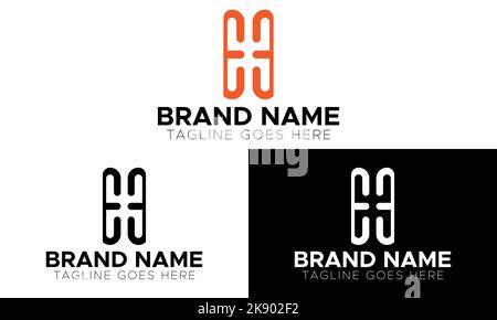 Letter h logo design. Branding identity corporate vector h icon and logo. Stock Vector