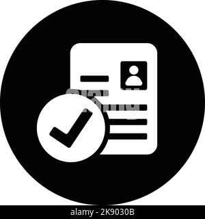 Accept complete good icon design for web and mobile Stock Vector