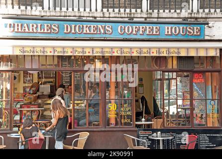 Charles Dickens Coffee House, Covent Garden, London, UK Stock Photo