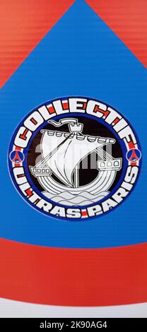 Stickers Autocollants Ultras Paris - Lot D'Autocollants Pour Supporters