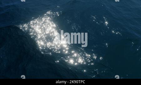 Sea surface for background. 3D rendering Stock Photo - Alamy