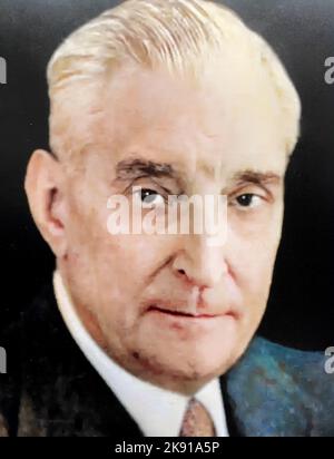 ANTONIO de OLIVEIRA SALAZAR (1889-1970)  Prime Minister of Portugal about  1968 Stock Photo