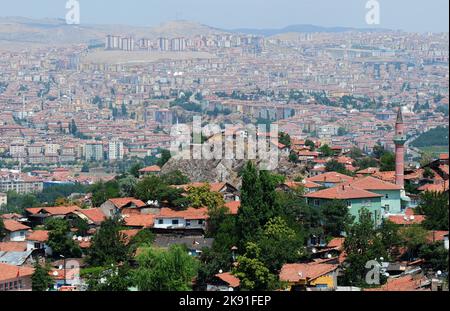 The history of Ankara Castle, located in Ankara, Turkey, goes back 2500 ...