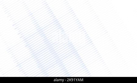 Abstract tech background with light bluish grey diagonal stripes. Minimal vector graphic pattern Stock Vector
