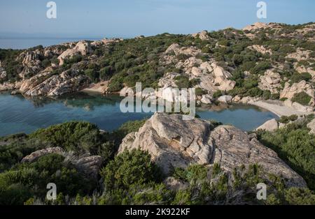 Cala Caprarese, isola Caprera, Sardegna, Italia Stock Photo