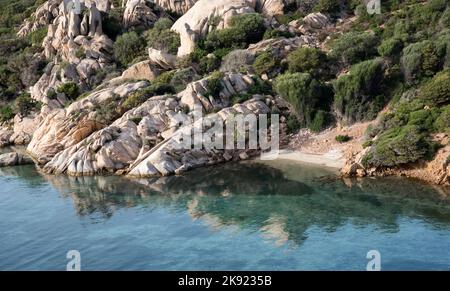 Cala Caprarese, isola Caprera, Sardegna, Italia Stock Photo