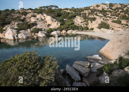 Cala Caprarese, isola Caprera, Sardegna, Italia Stock Photo