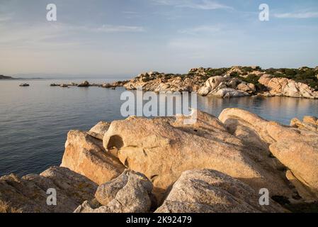 Cala Caprarese, isola Caprera, Sardegna, Italia Stock Photo