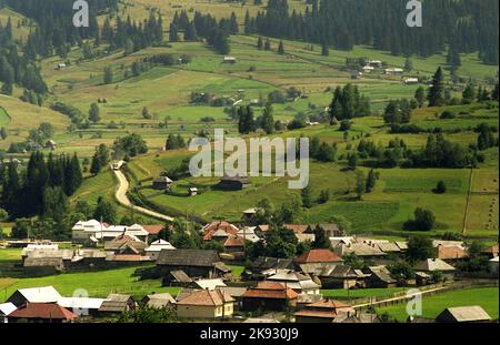 Summer landscape in Harghita County, Romania, approx. 2000 Stock Photo