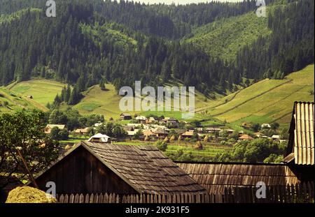 Summer landscape in Covasna County, Romania, approx. 2000 Stock Photo