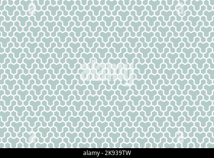 Seamless geometric background for your designs. Modern vector light blue and white ornament. Geometric abstract pattern Stock Vector